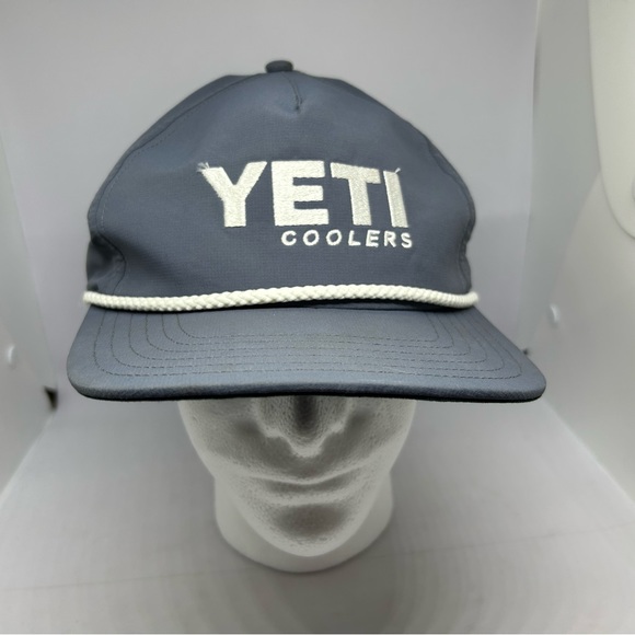 Yeti Accessories Yeti Coolers Gray White Logo Ballcap Os Poshmark